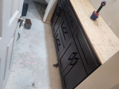 Bathroom Cabinet Installation Services